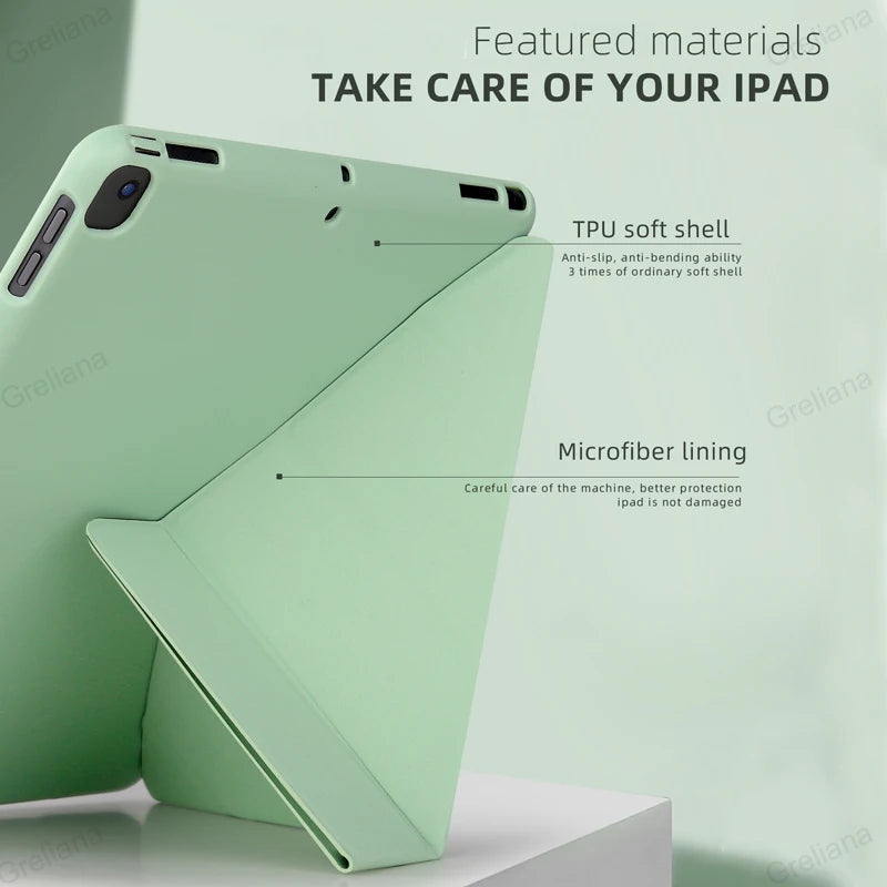 iPad Pro 11 Case – Compatible with iPad Air 11 (4th/5th/6th Gen) and Mini 6/7/3/2/1, iPad 9th/10th/7th/8th Gen – 10.9, 10.2, 9.7 Covers