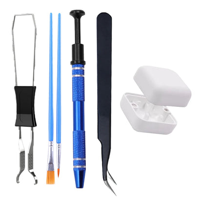 Keyboard Keycaps Switch Puller and Opener - Switch Lubrication Package for Mechanical Keyboards, Hot Swap Accessory Kit for Gamers