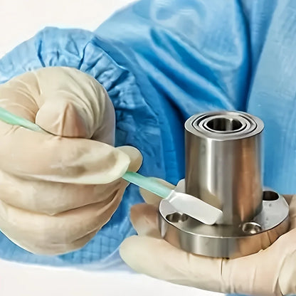 Precision Cleaning Swabs – Lint-Free Fiber Tips with Plastic Handles for Printers, Cameras, Optics, Crafts & Car Detailing