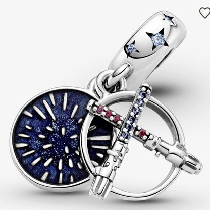 Fall New 925 Silver Plated MINISO Marvel Star Wars Rescuers Pendant Charm – Fits Original Pandora Bracelet, DIY Jewelry for Women