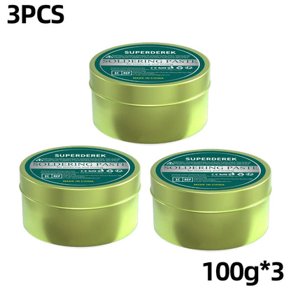 35-300g Solder Paste Rosin Flux | No Clean Soldering Flux for Electronics & Circuit Boards