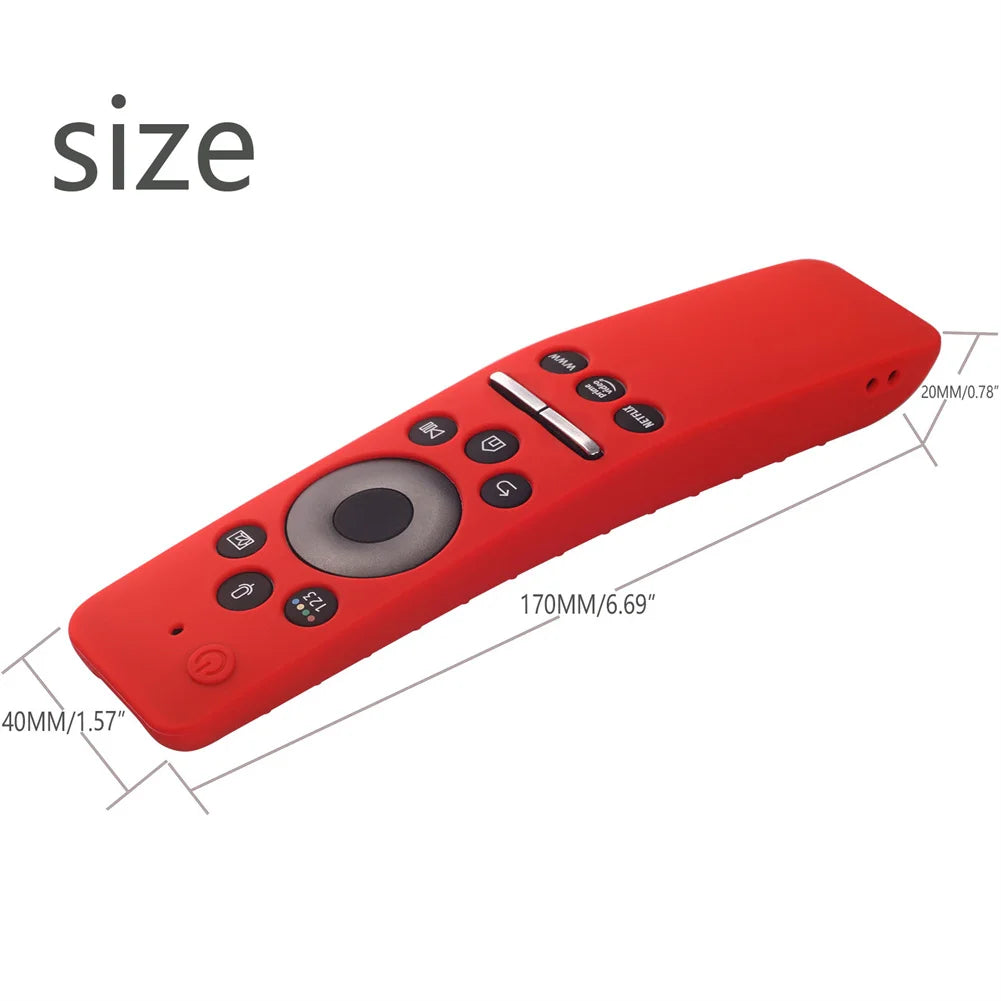 Silicone Cover for Samsung Smart TV Remote Control: Compatible with BN59-01310A / BN59-01312 / BN59-01312A, TM1950A, TM1950C, RMCSPT1CP1
