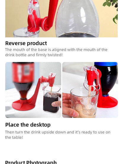 Inverted Water Dispenser Pump – Hand Pressure Cola & Water Bottle Dispenser