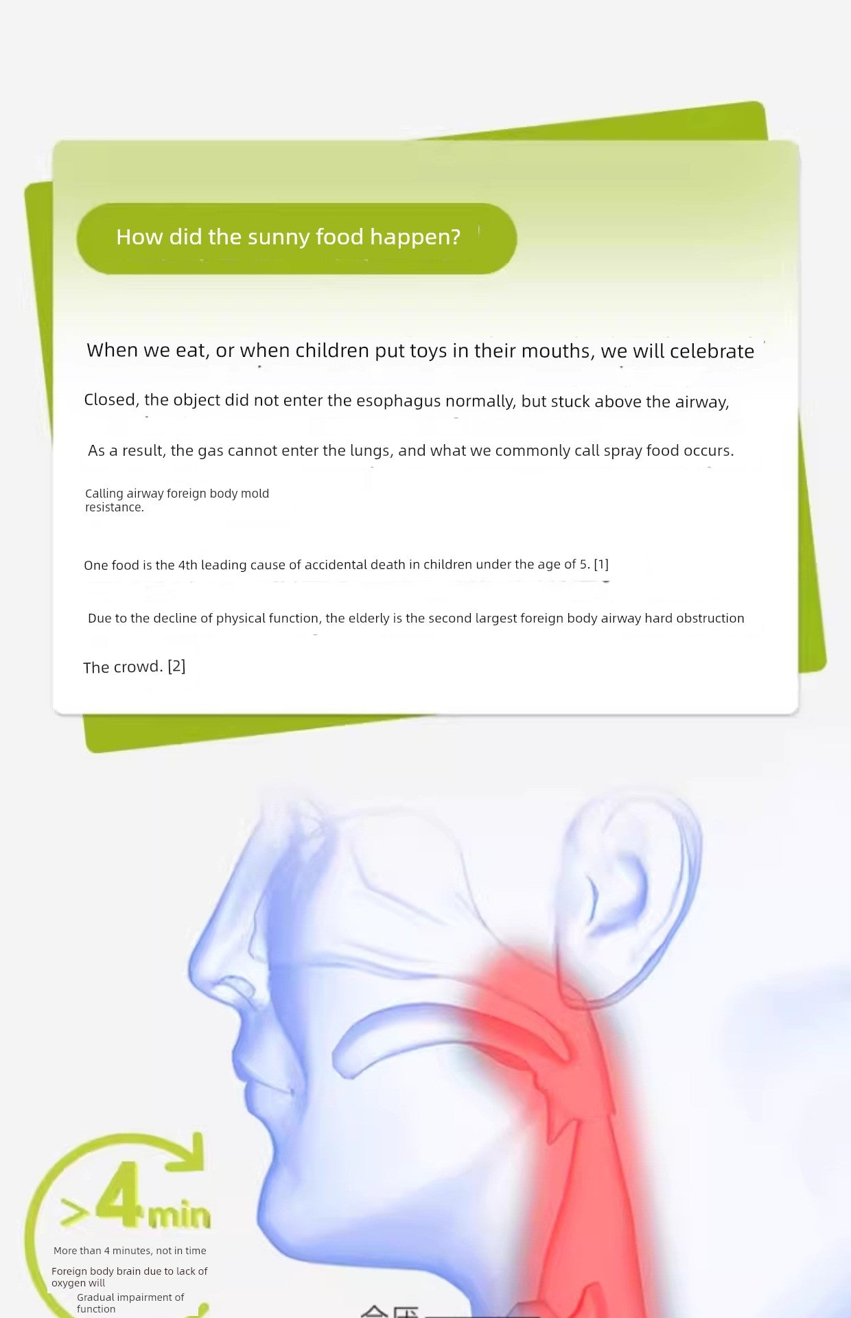 Anti-Choke First Aid Heimlich Device – Portable Anti-Suffocation Tool for Babies, Children & Elderly – Official Authentic Product