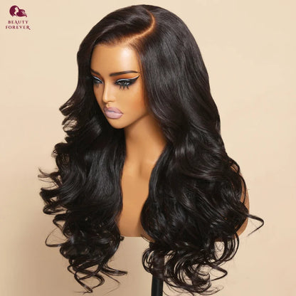 Beautyforever 3D Body Wave Lace Front Wig - Glueless, Ready-to-Wear, 100% Raw Human Hair, Bye Bye Knots