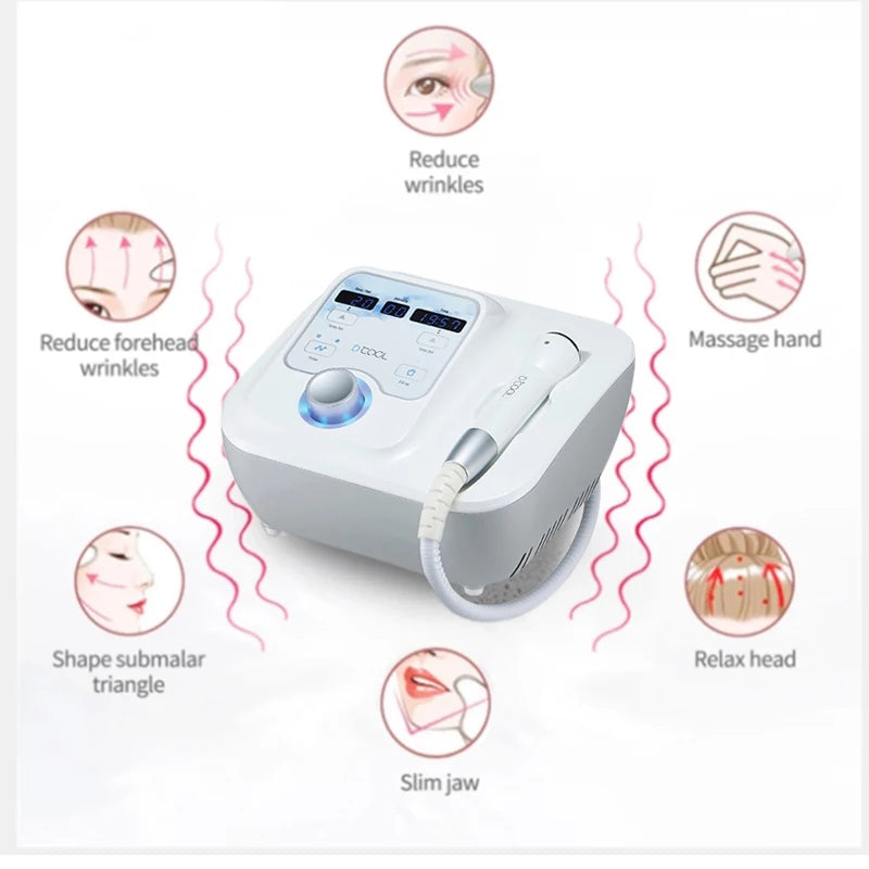 2024 NEW Dcool Portable Cool + Hot + EMS Facial Electroporation Machine – Skin Tightening, Anti-Puffiness Beauty Device