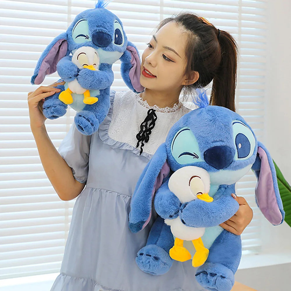 Lilo & Stitch Cute Cartoon Dolls – Kawaii Anime Soft Stuffed Pillow, Appease Toy, Birthday Gift for Boys & Girls