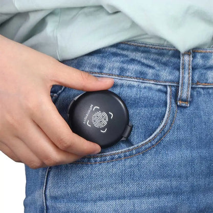 1PC Fingerprint Ink Pad – Thumbprint Ink Pad for Notary, ID Security, and Identification Cards – Fingerprint Kit Supplies