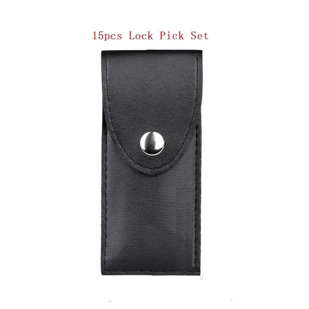 8-Piece Lock Pick Set – Stainless Steel Locksmith Tools, Broken Key Extractor, Auto Remove Hooks for DIY Hand Tools