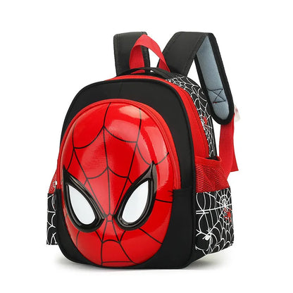 Marvel Spider-Man Children's Shoulder Bag - 3D Cartoon School Backpack for Kids - Travel Bag and Gift for Kindergarten
