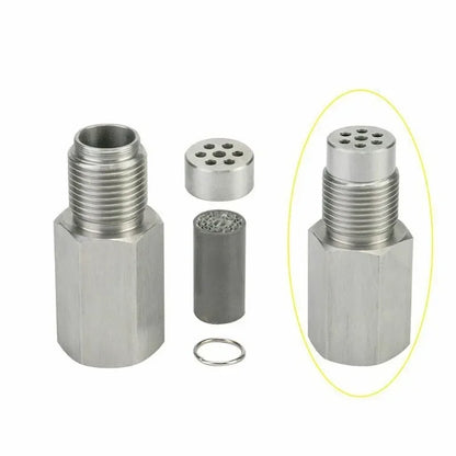 Oxygen O2 Sensor M18X1.5 Extender Spacer Adapter – P0420 P0430 Catalytic Converter CEL Eliminator for Check Engine Light