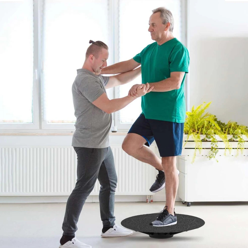 Wobble Balance Board — Non-Slip Portable Stability Trainer for Yoga, Swing & Full Body Exercise