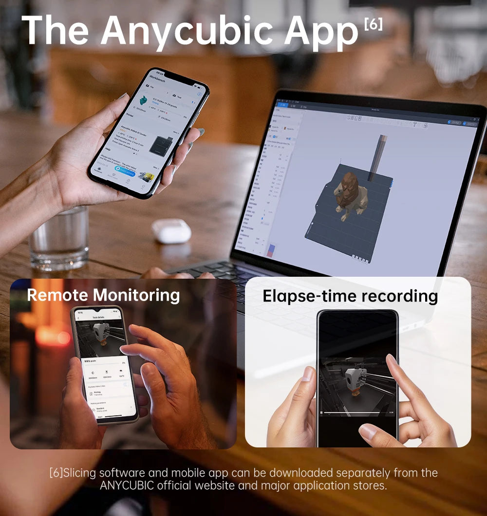 Anycubic Kobra S1 Combo Multi-Color 3D Printer – High Precision Core XY, Ultra-Quiet, Max Speed 600mm/s, Stable Structure