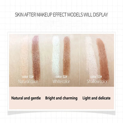 Professional Makeup Base Foundation Cream – Full-Coverage Concealer & Contouring Bronzer for Women