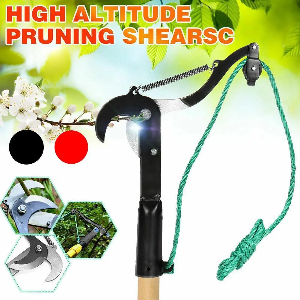 High-Branch Telescopic Scissors & Fruit Picker — Labor-Saving Gardening Tool for Pruning, Cutting, and Harvesting