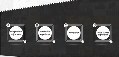 VR Shinecon 10.0 3D Virtual Reality Headset – Helmet Goggles for Smartphone Gaming