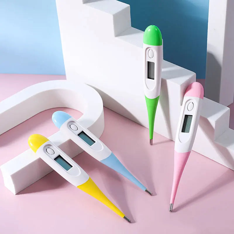 Electronic Digital Thermometer Soft Tip for Home First Aid—Oral & Armp ...