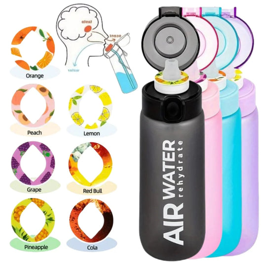 750ml/25oz Fruit Infuser Water Bottle – Zero Sugar, Zero Calorie Sports Drinking Cup with 7 Fruit Pods for Fitness & Outdoor