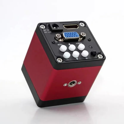 1-150X Zoom Lens Digital Microscope – 4K 48MP HD Industrial Camera with HDMI & Type C for Electronics Soldering