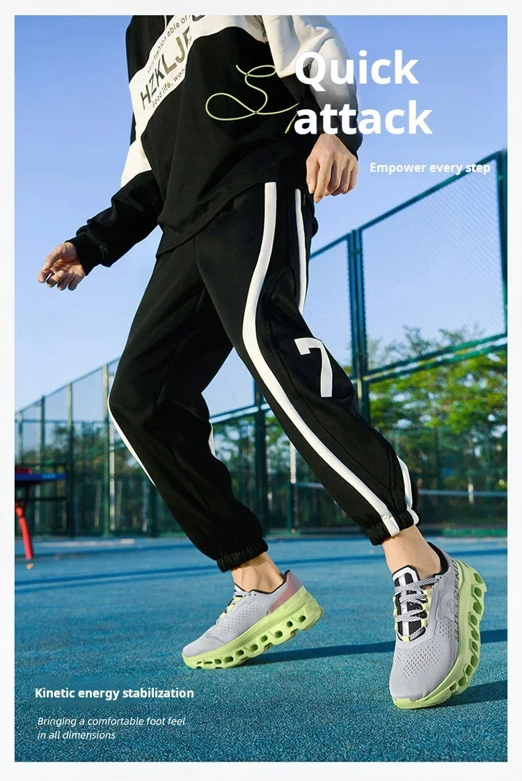 Men's Sports Shoes – Luxury Casual Mesh Running Sneakers, Lightweight Platform Basketball & Walking Shoes for Summer