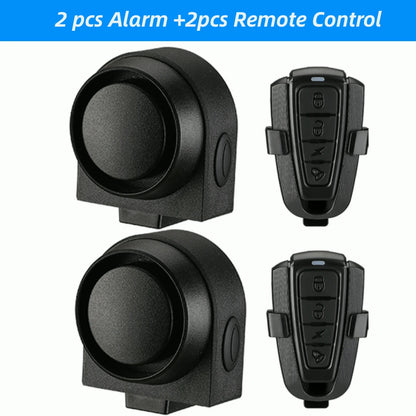 WSDCAM Bicycle Alarm – Waterproof Vibration Alarm with USB Charging & Remote Control, 110 dB Security for Bike & Motorcycle
