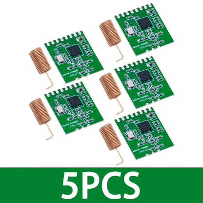 CC1101 Wireless Module - 10mW, 433MHZ/868MHZ, Long Distance Transmission 300-1000M with SMA Antenna, Wireless Transceiver