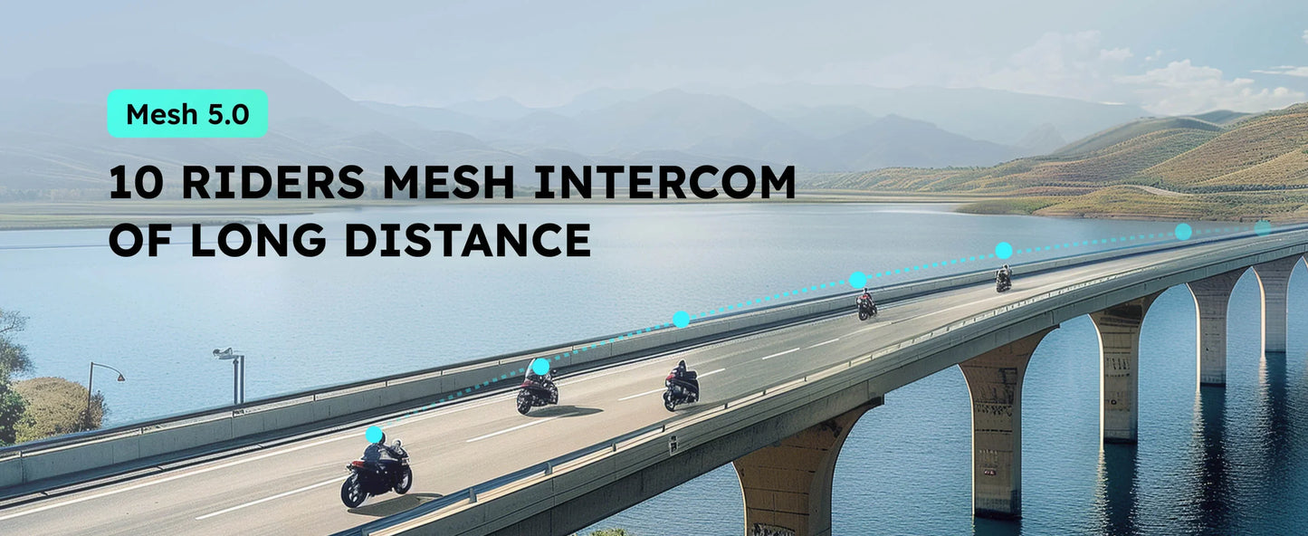 ASMAX Z1 Motorcycle Bluetooth Intercom — IP67 Waterproof Helmet Headset with 2 Chips, 8-Core, HiFi Speakers, ENC & 42-Min Fast Charging