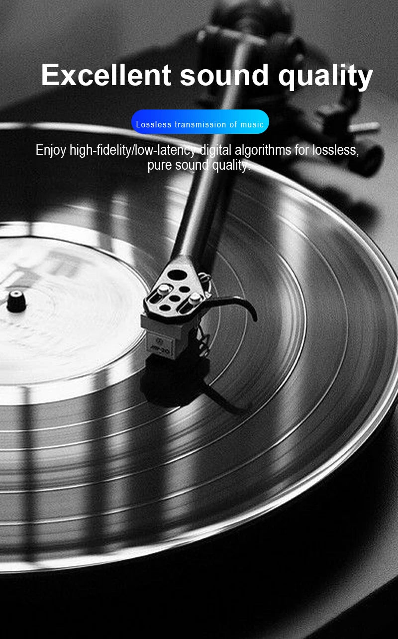 Bluetooth 5.0 Audio Transmitter Receiver – 3.5mm AUX, RCA, USB Stereo Wireless Adapter for TV, Car, Speaker & Headphones