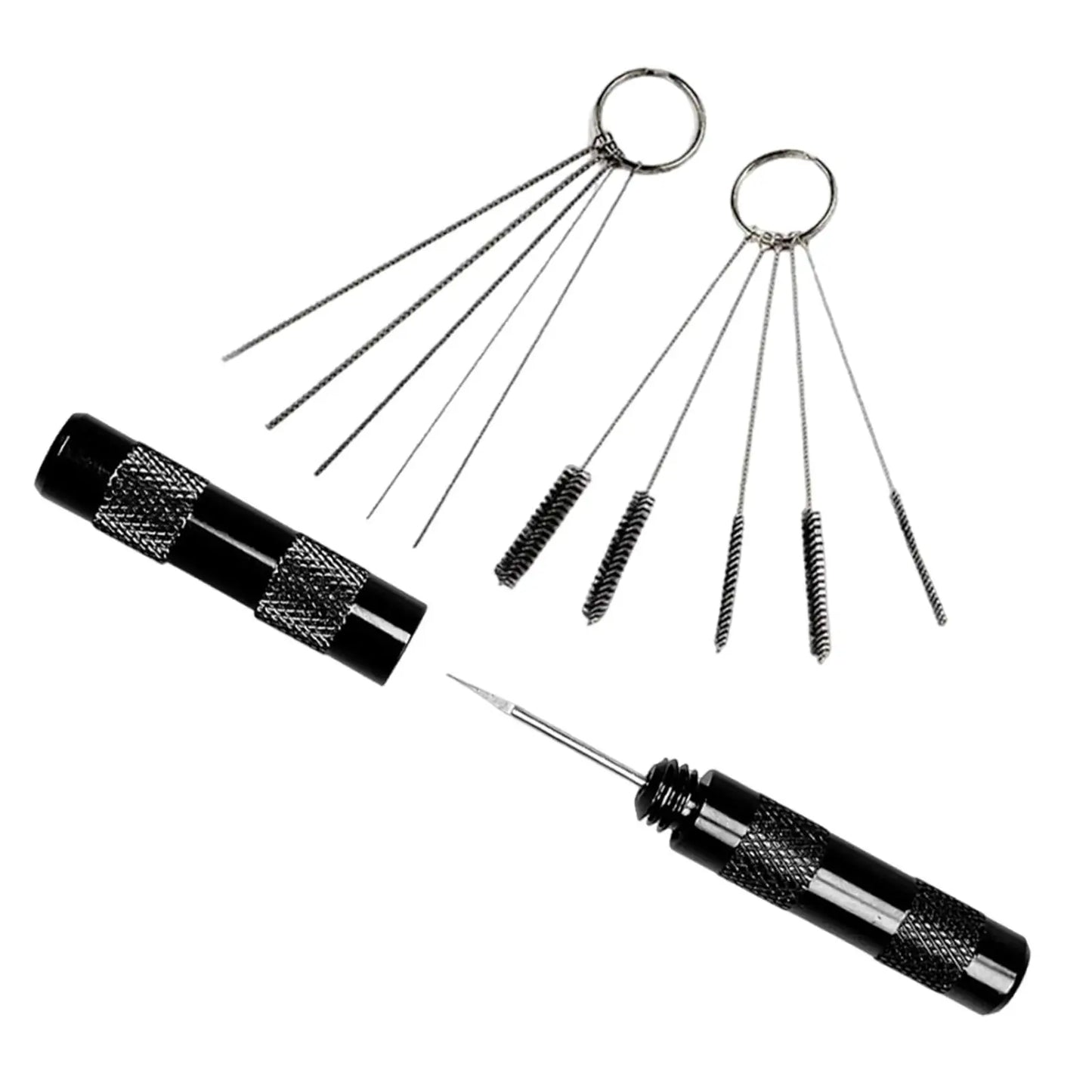 Airbrush Cleaning Kit with Cleaner Brush – For Equipment, Auto Parts & Thin Tube Cleaning