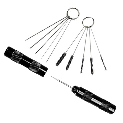 Airbrush Cleaning Kit with Cleaner Brush – For Equipment, Auto Parts & Thin Tube Cleaning