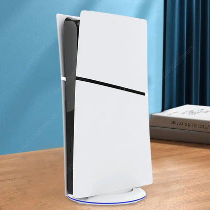 RGB Vertical Stand with LED Base – Stable Gaming Console Stand for PS5 Slim Disc and Digital Version