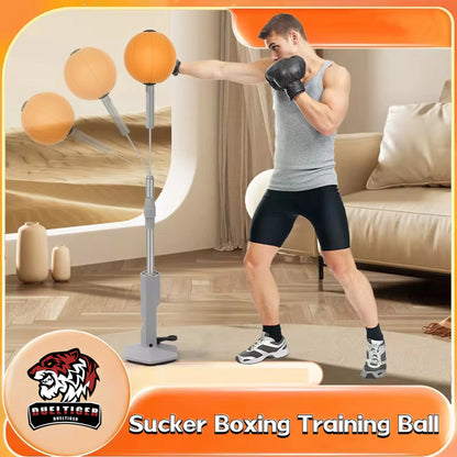 Lightweight Home Boxing Speed Bag — Suction Cup Reflex Bag for Teens & Adults, Reaction & Agility Training