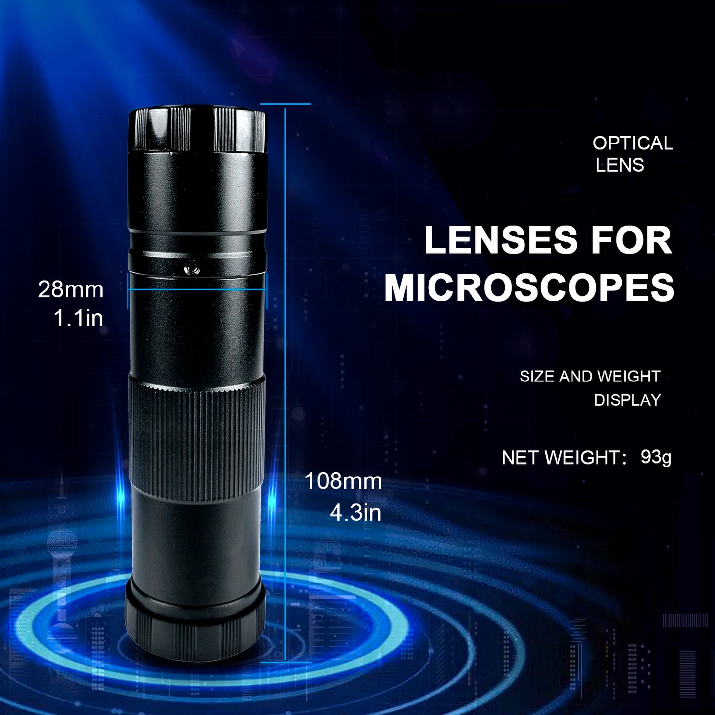 1-150X Zoom Lens Digital Microscope – 4K 48MP HD Industrial Camera with HDMI & Type C for Electronics Soldering