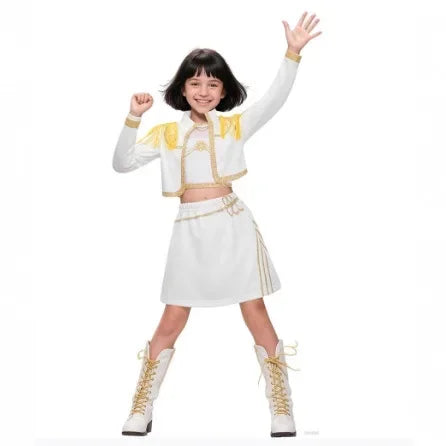 Girls Rumi Zoey Mira Cosplay Costume – 3D Print K-Pop Demon Hunters Suit Set for Stage, Performance & Halloween Party