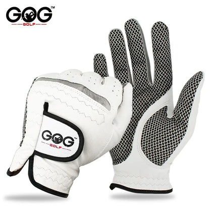 Pack of Men’s Golf Gloves – Soft Breathable Sheepskin with Anti-Slip Grip for Left or Right Hand