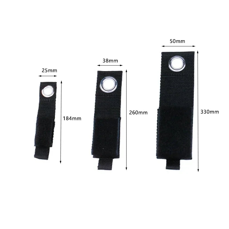 4pcs Heavy-Duty Storage Straps – Reusable Cable, Hose & Extension Cord Organizer for Garage