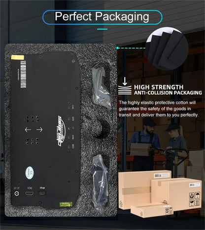 SimRuito 10.3-Inch Racing Dashboard - Sim Racing Steering Wheel Display for PC Speed and Car Data