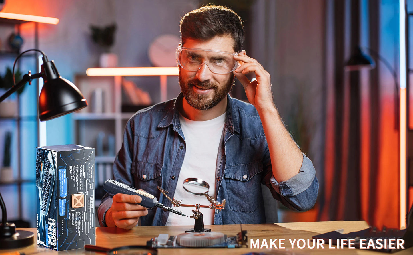 180-in-1 Precision Screwdriver Set – Magnetic Bits, Professional Repair Tool Kit for iPhone, Watch, Glasses & More with Storage Box