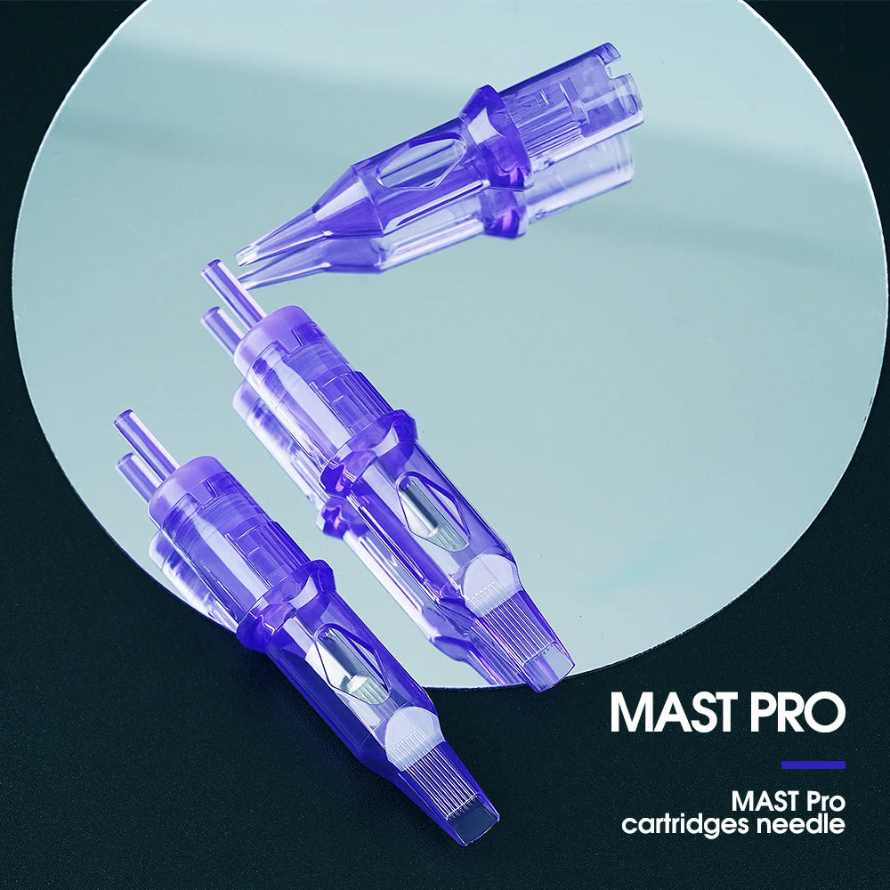 20PCS Mast Pro Tattoo Cartridge Needles – 5F/7F 3.5mm, 0.30mm Diameter for Permanent Makeup