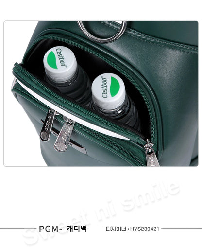 PGM Wheeled Golf Caddy Bag QB127 – 4-Wheel 360° Rotation Removable Waterproof Bag for Men & Women