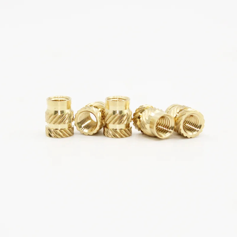 Brass Hot Melt Insert Knurled Nut – Copper Thermal Conduction Nut for 3D Printer Plastic Heat Insertion Tool