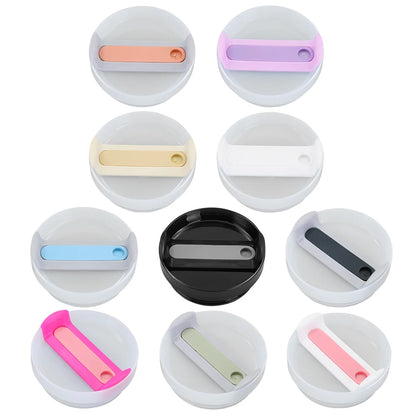 40oz Stanley Tumbler Lid Replacement — Spill-Proof Flip Straw Cap for Water & Coffee