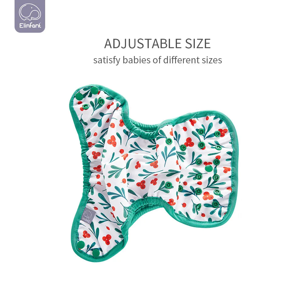 Kangobaby #My Soft Life# Reusable Baby Cloth Diaper Cover – Washable Newborn Nappies 0-3 Months