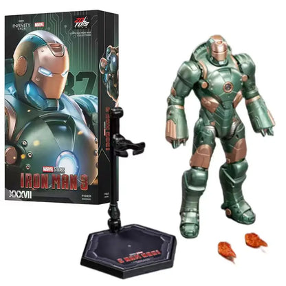 ZDTDS Iron Man & War Machine Legends Action Figures – MK37 Hammerhead, MK12, MK38 Igor, MK9 Iron Patriot Collectible Toy