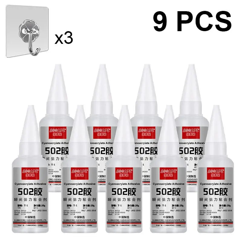High Quality 502 Super Glue – Fast-Bonding Universal Adhesive for Toys, Crafts, Shoes, Paper, Wood & Plastic | Factory Direct Sale