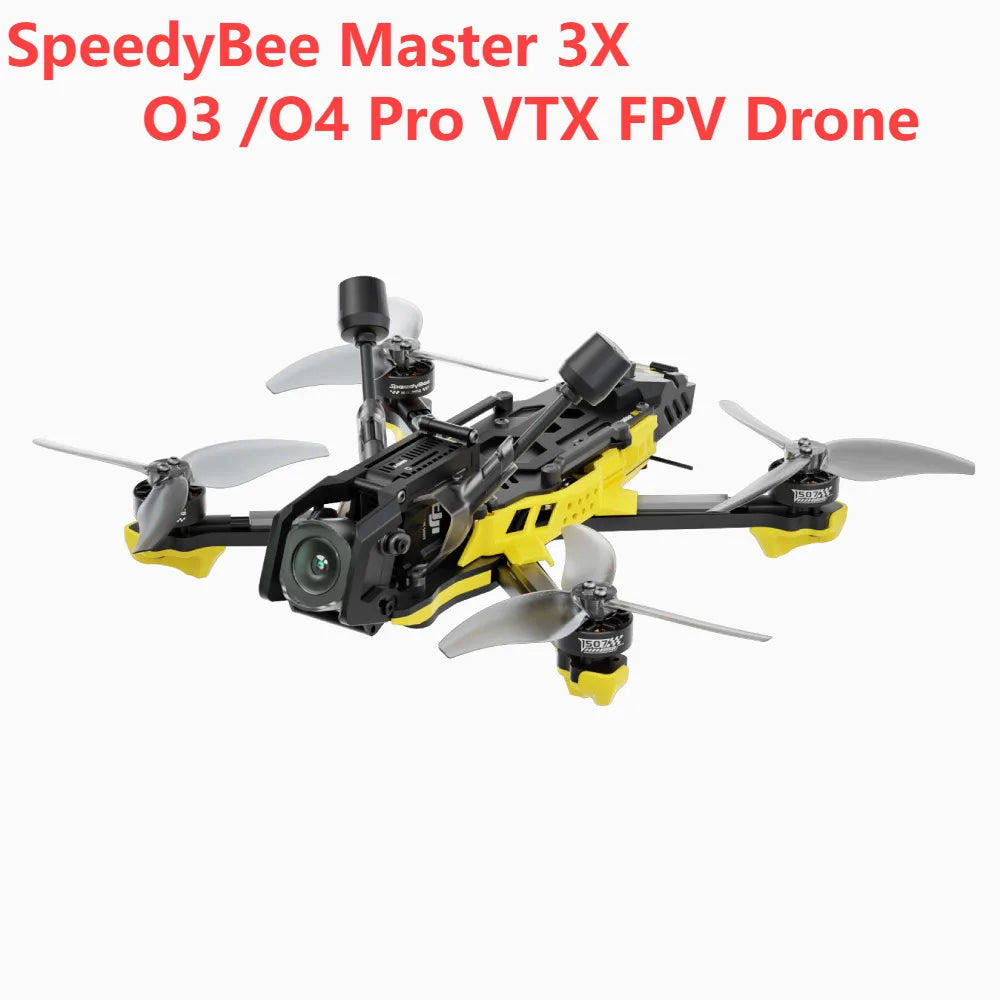 SpeedyBee Master 3X Modular FPV Drone – O3/O4 Pro HD Digital VTX for Freestyle & Racing