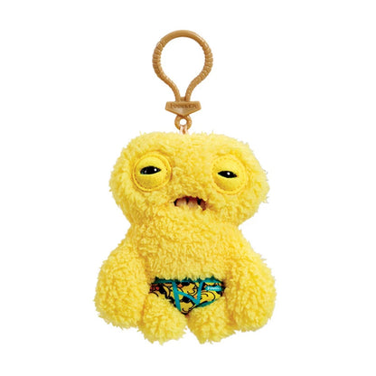 12cm Fuggler Ugly Monster Plush Keychain – Funny Kawaii Rabbit Stuffed Doll Pendant Gift for Kids