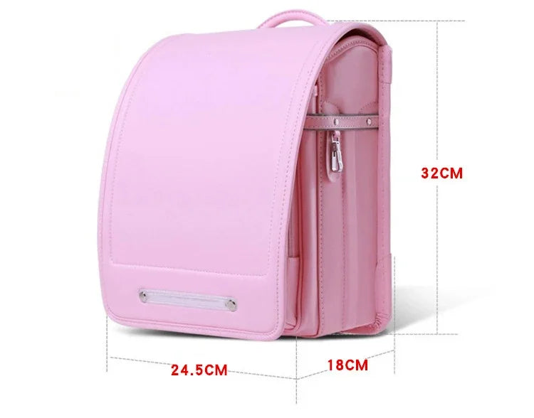 2024 New Fashion School Bag – Luxury Brand Japanese Style Backpack for Boys & Girls, Large Primary Schoolbag
