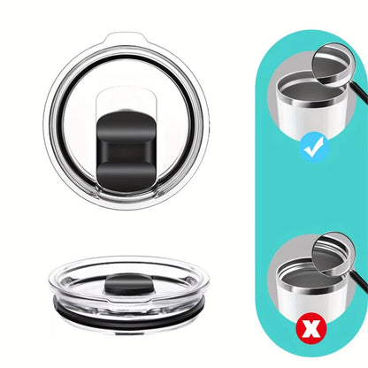 20oz/30oz Dust-Proof Cup Lid – Coffee & Beverage Cup Lid Accessory for Kitchen Supplies