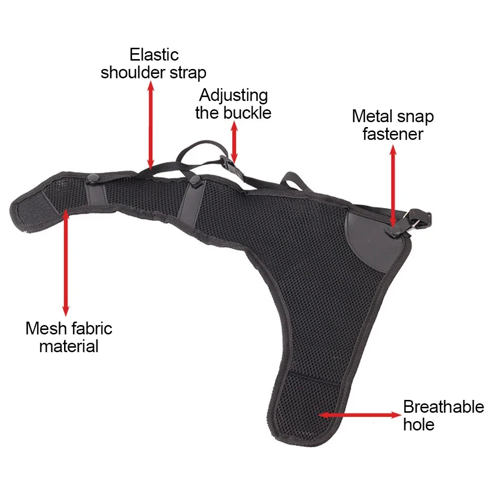 Adjustable Archery Chestguard – Breathable Protective Gear for Safe Bow Shooting & Hunting